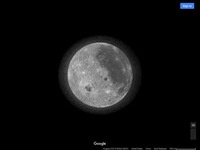 Moon on Google Maps